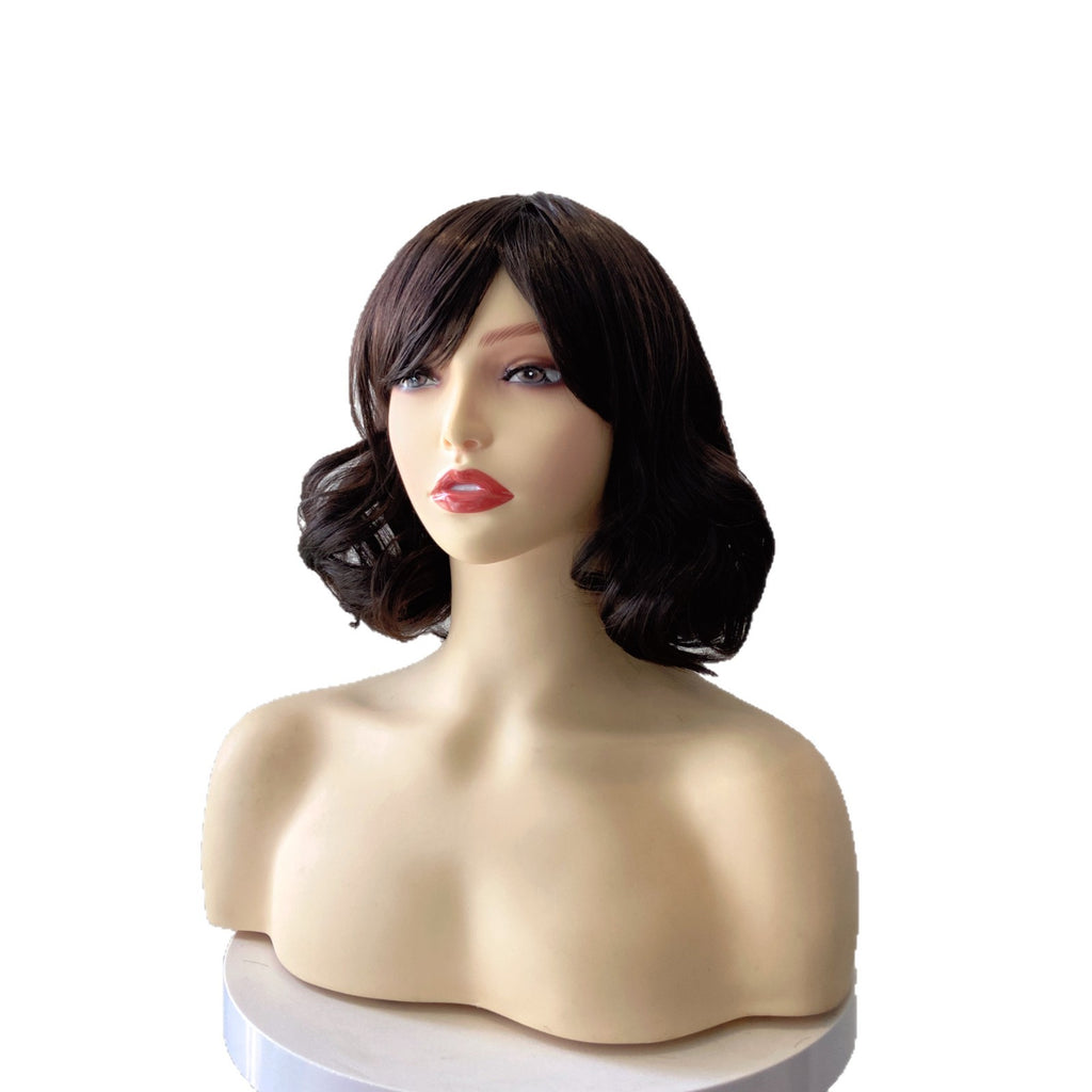 Wigs for Women from Europe And America, Trendy Short Curly Hairstyles with Large Waves, Fluffy Synthetic Hair, Complete Headbands Ideal for Different Events Like Christmas, Valentine'S Day, New Year'S Day, And K-Pop Themed Black Friday