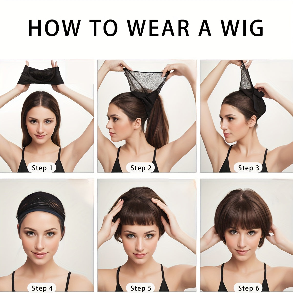 The New Amber Light Brown BOB Wig-Rose Net Breathable Lining Design Is the Best Choice for 12-inch Daily Wear, Carnivals, Concerts, Cosplay Performances and Parties.