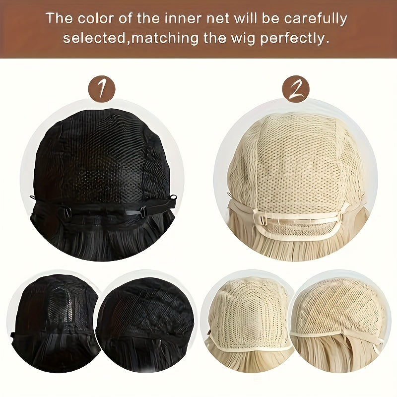 12-Inch Deep Brown Bob Wig for Women, Short Bangs Made of High-Temperature Fiber, Breathable And Fluffy for Daily Use, Parties, Or Halloween. Perfect for a Small Face, Cosplay, And Retro Japanese Styling